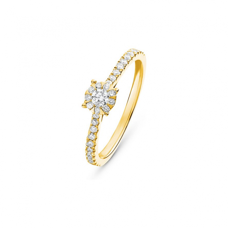 Valeria Damenring 89226962 585er Gelbgold
