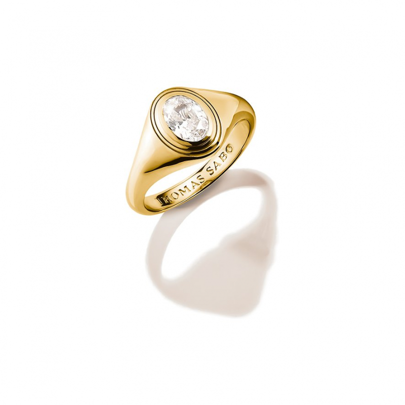 Thomas Sabo Damenring TR2523-414-14-52 Silber – Bild 1 von 2