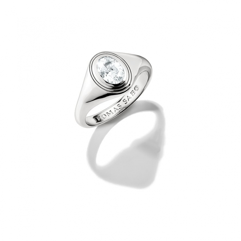 Thomas Sabo Damenring TR2523-051-14-52 Silber – Bild 1 von 2