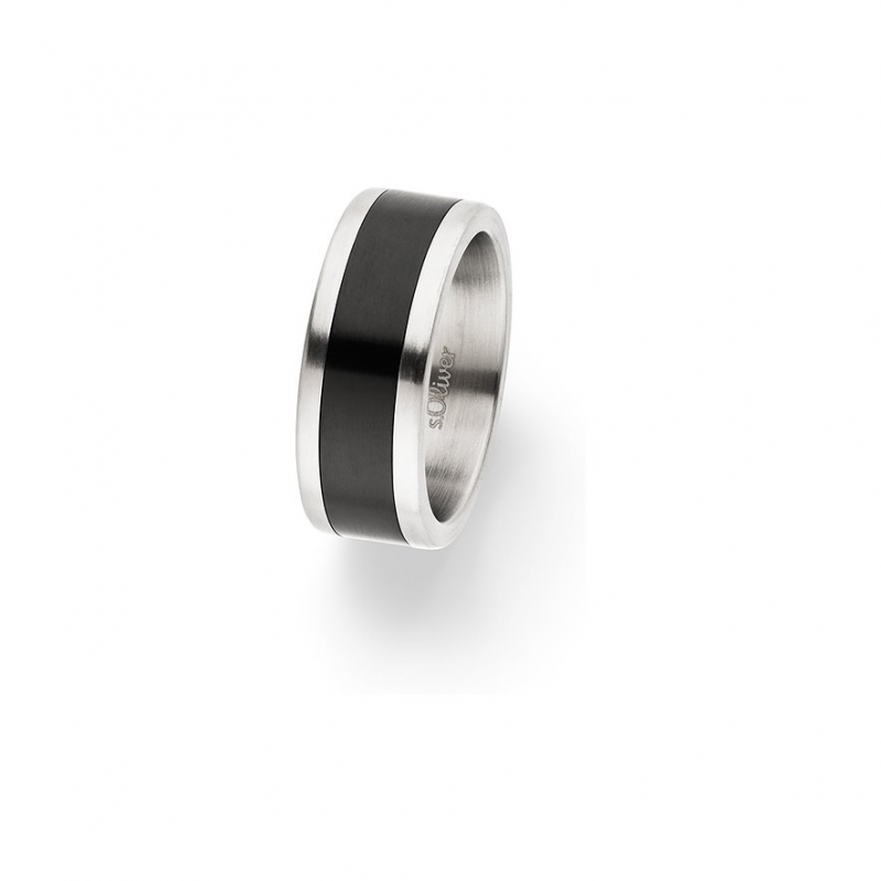 s.Oliver Herrenring SOJ-0027-R-64 Edelstahl – Bild 1 von 2