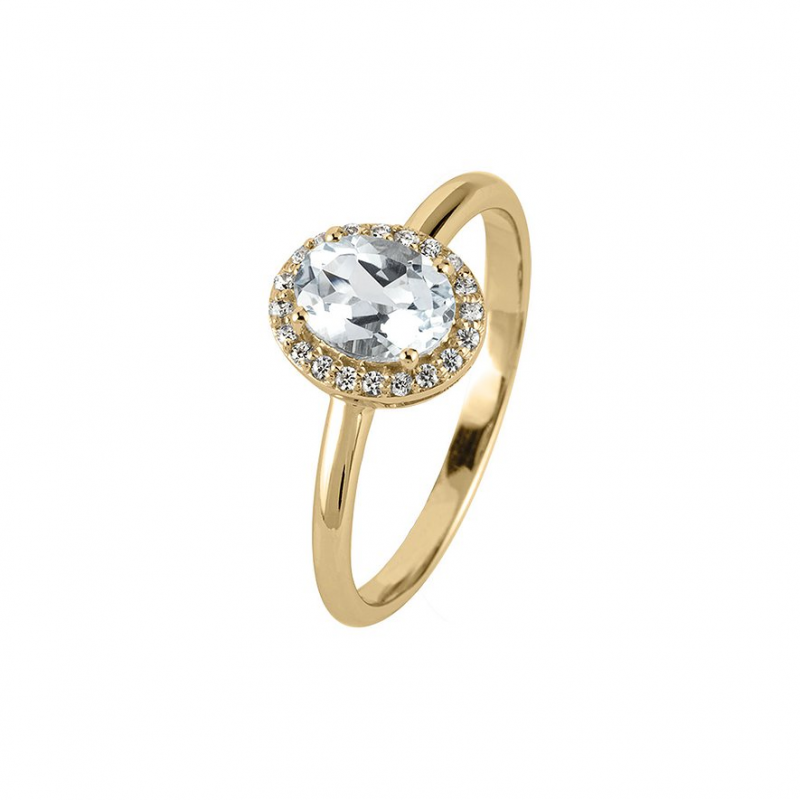 Jacques Lemans Damenring SV-R116E56 925er Silber