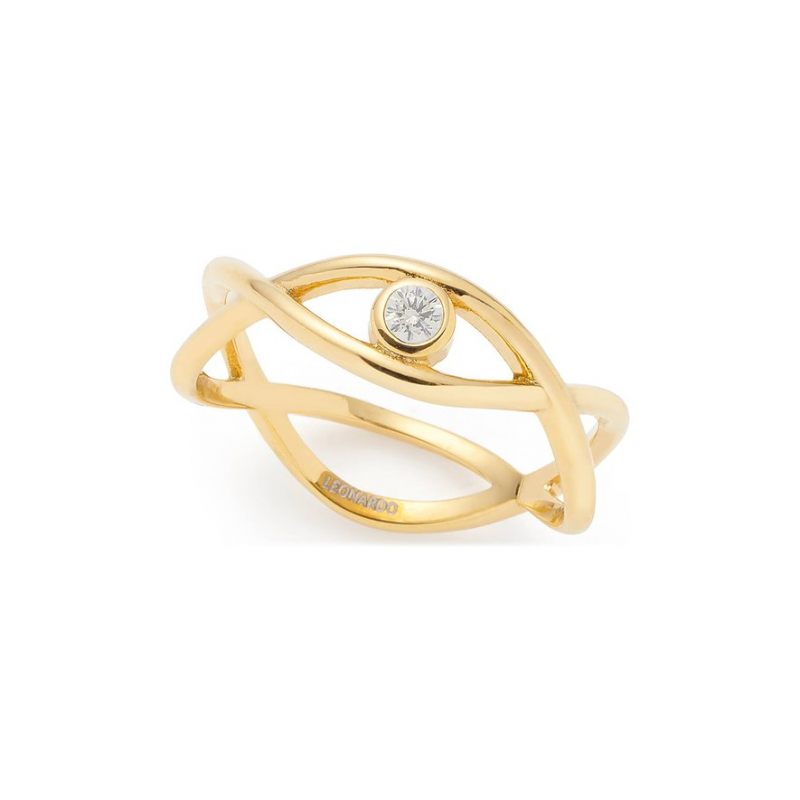 Leonardo Damenring 026276 Edelstahl – Bild 1 von 2