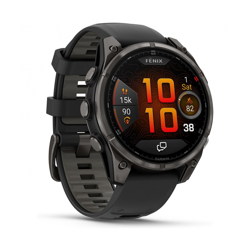 Garmin Smartwatch Fenix ® 8 Pro - 47 mm AMOLED Saphhire 010-03198-01 – Bild 1 von 3
