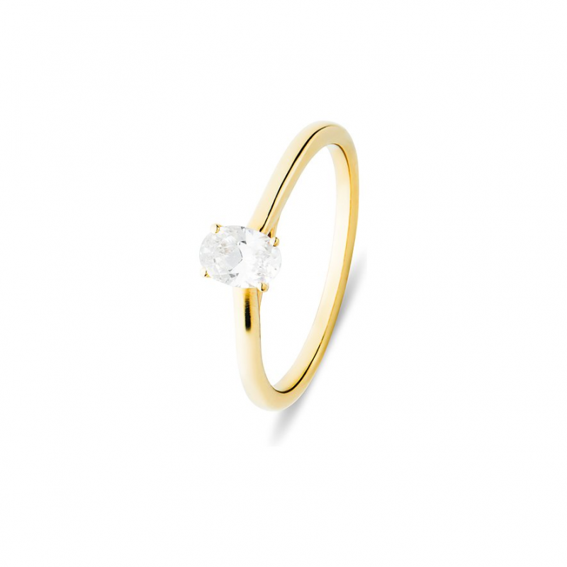 Valeria Damenring 89233835 585er Gelbgold