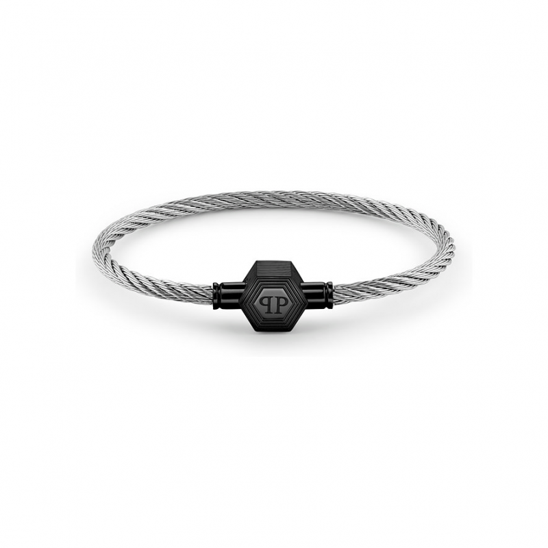 Philipp Plein Armband PJ6GA04BS Edelstahl, Stahl – Bild 1 von 2