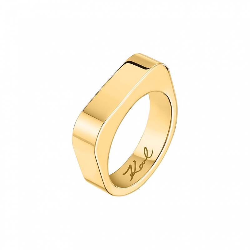 Karl Lagerfeld Damenring Chains KLARF07014 Edelstahl – Bild 1 von 3