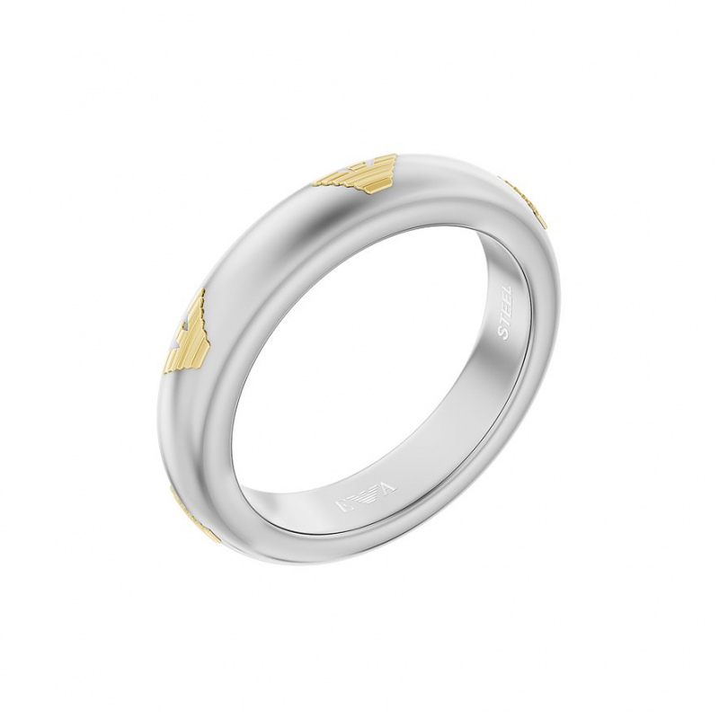 Emporio Armani Herrenring EGS3373040 Edelstahl – Bild 1 von 2