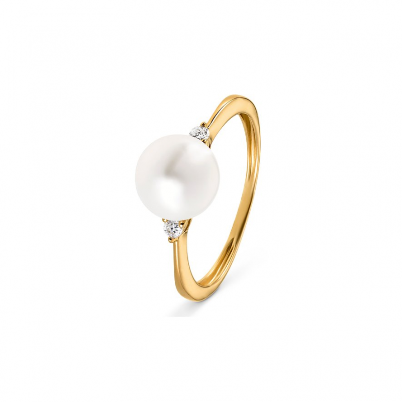YAMOKO Damenring 87482332 585er Gelbgold – Bild 1 von 2