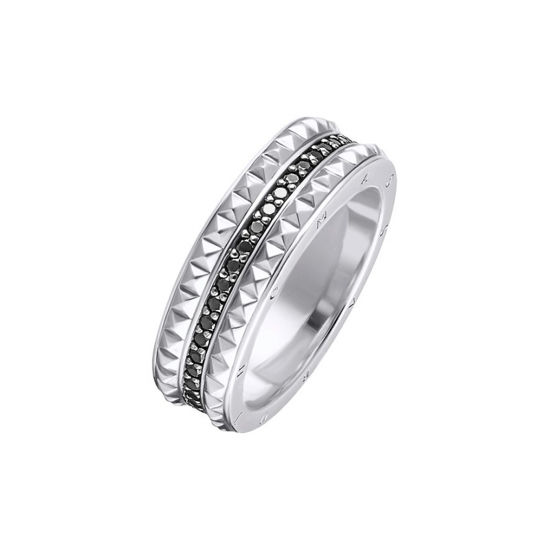 Thomas Sabo Damenring TR2189-643-11-56 925er Silber – Bild 1 von 3
