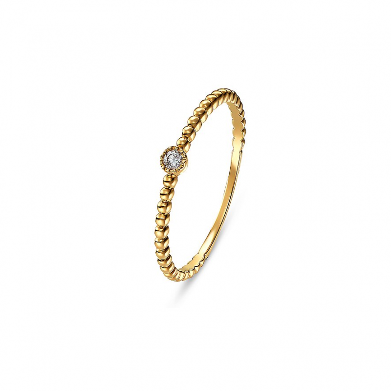 Valeria Damenring 87575845 375er Gelbgold – Bild 1 von 2