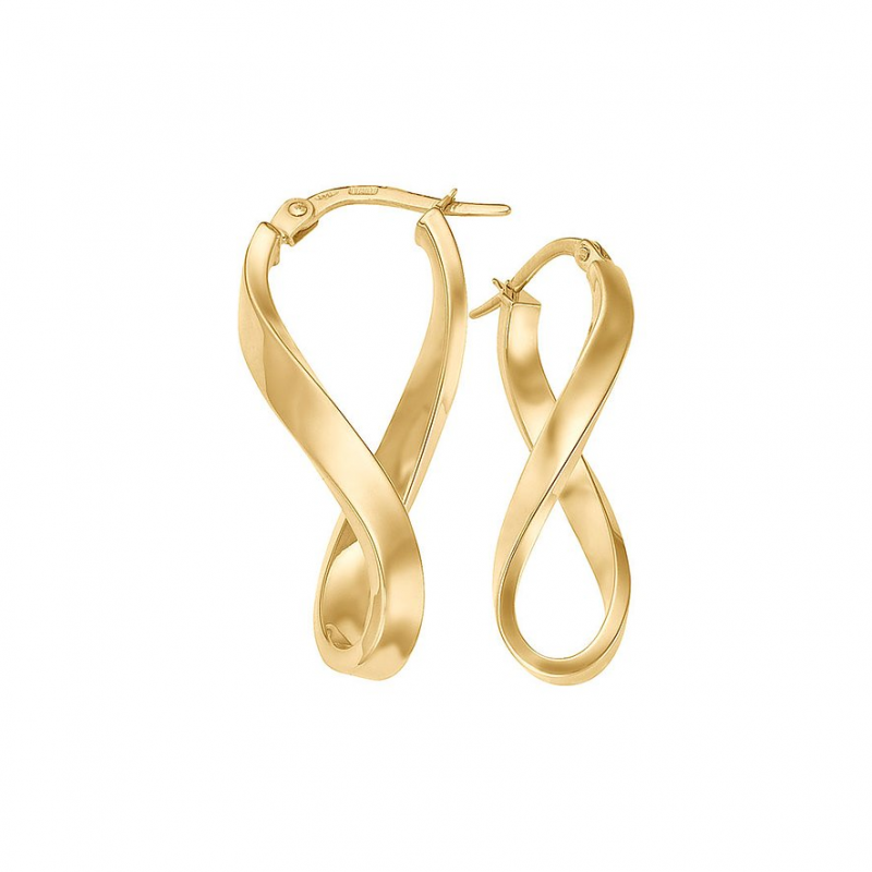 Valeria Creolen 83816813 375er Gelbgold – Bild 1 von 2