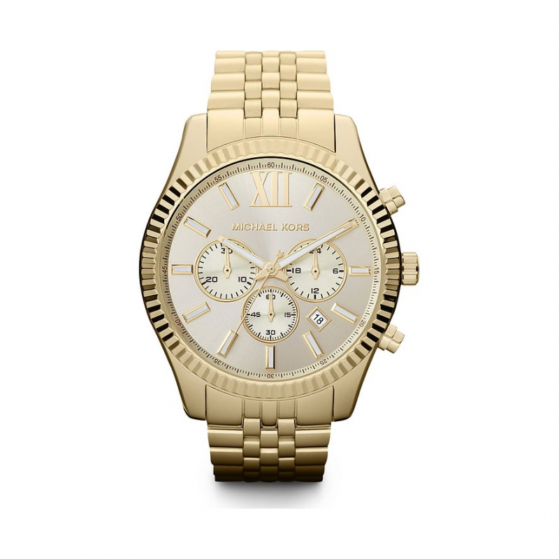 Michael Kors Chronograph Lexington MK8281 Edelstahl – Bild 1 von 2