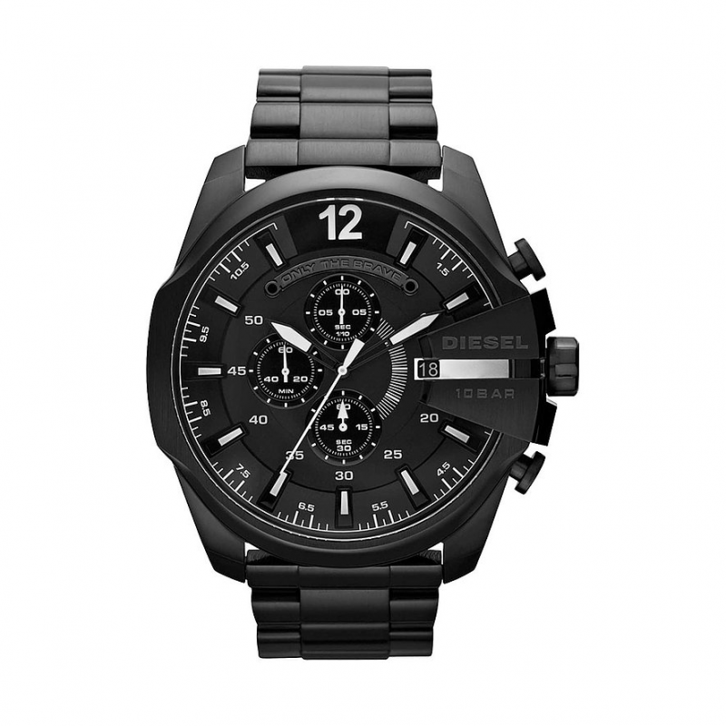 Diesel Chronograph Mega Chief DZ4283 Edelstahl – Bild 1 von 3
