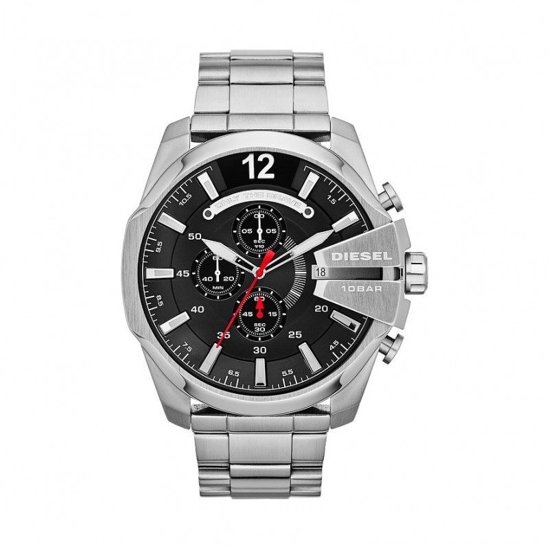 Diesel Chronograph Mega Chief DZ4308 Edelstahl – Bild 1 von 3