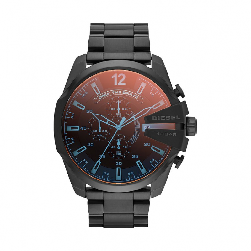 Diesel Chronograph Mega Chief DZ4318 Edelstahl – Bild 1 von 3