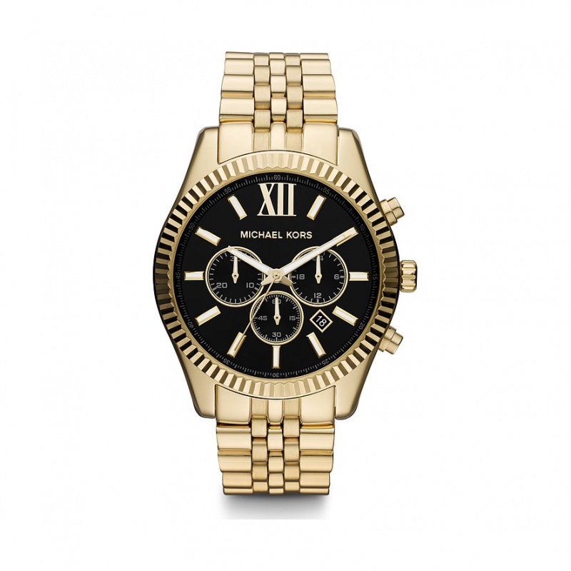 Michael Kors Chronograph Lexington MK8286 Edelstahl – Bild 1 von 3