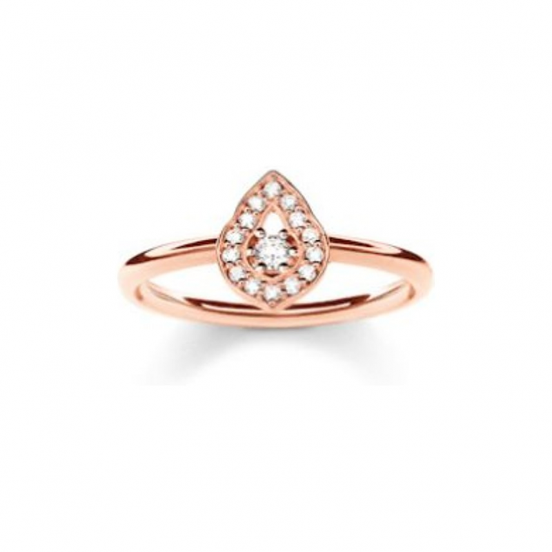 Thomas Sabo Damenring TR2069-416-14 925er Silber