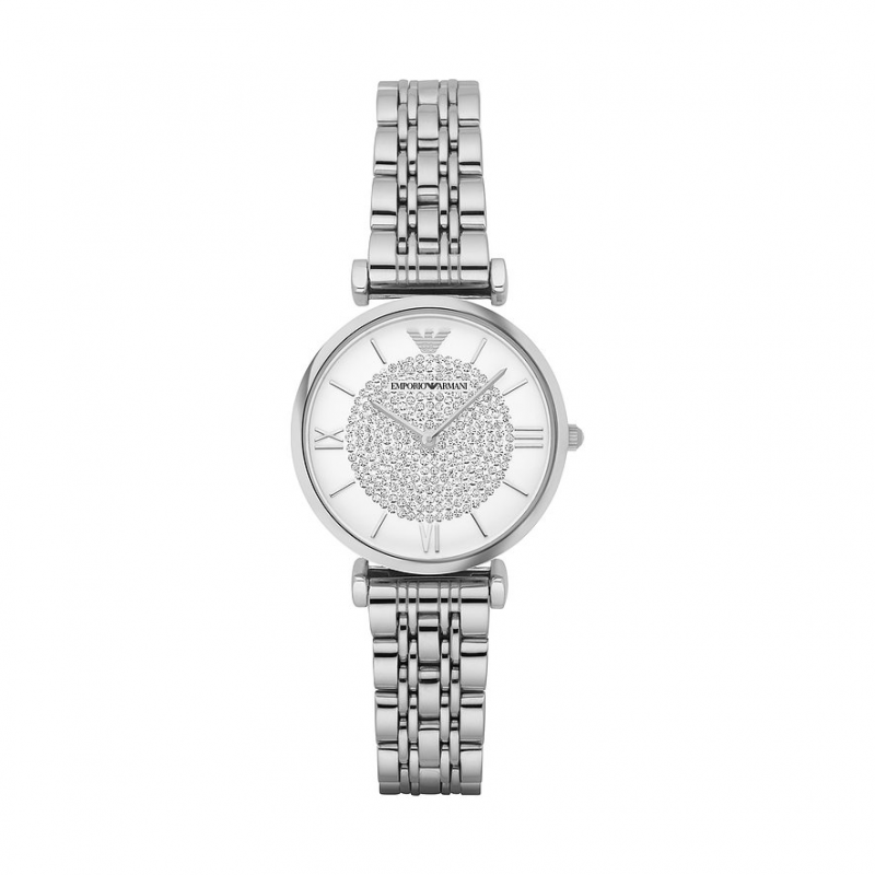 Emporio Armani Damenuhr AR1925 Edelstahl – Bild 1 von 3