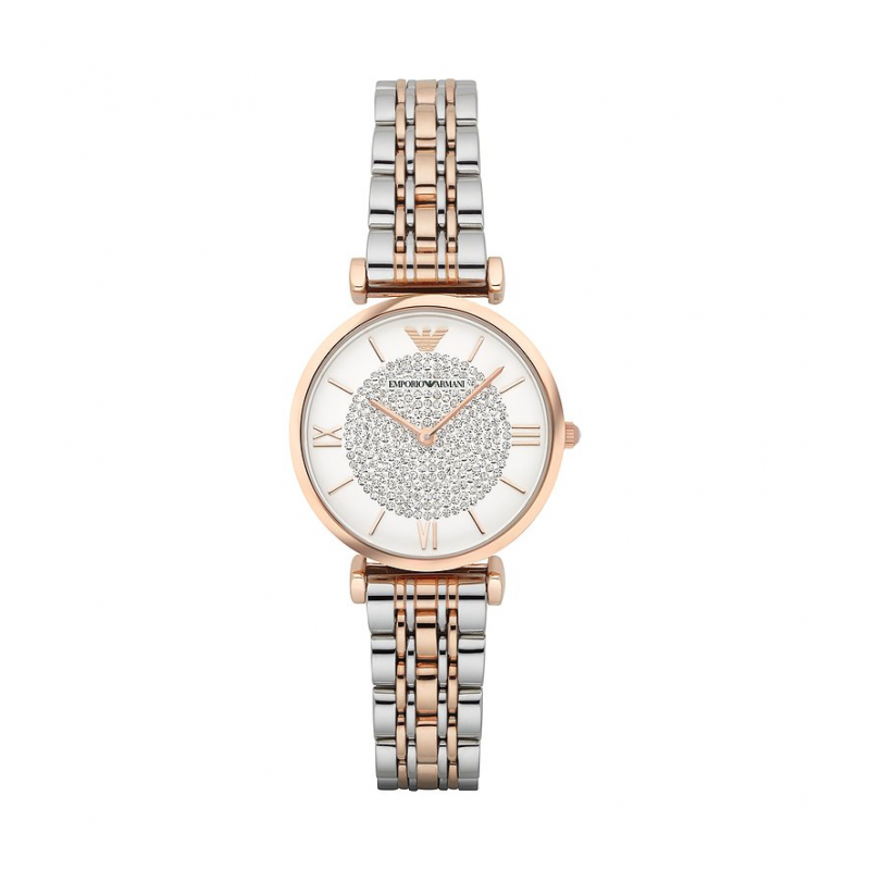 Emporio Armani Damenuhr AR1926 Edelstahl – Bild 1 von 3
