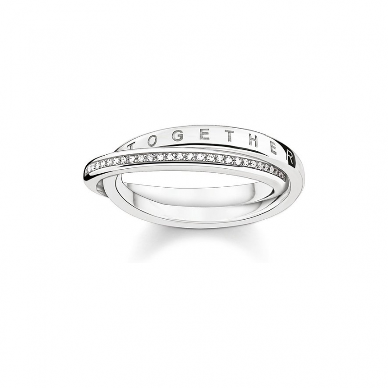 Thomas Sabo Damenring D_TR0018-725-14-56 925er Silber