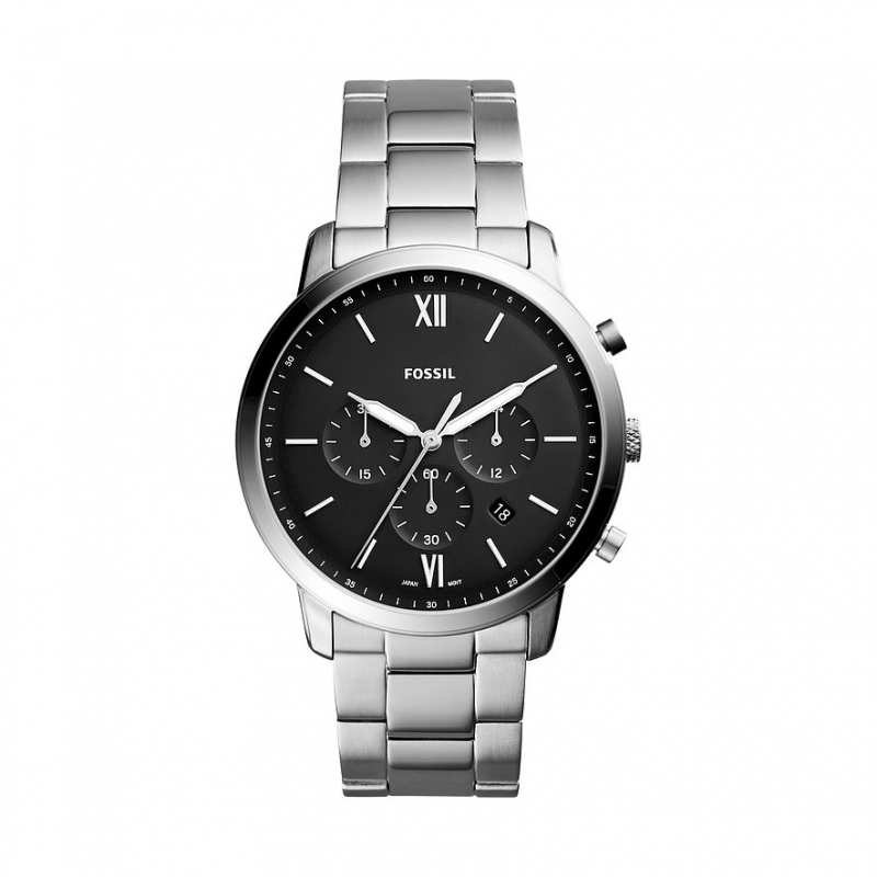 Fossil Chronograph Neutra FS5384 Edelstahl – Bild 1 von 2
