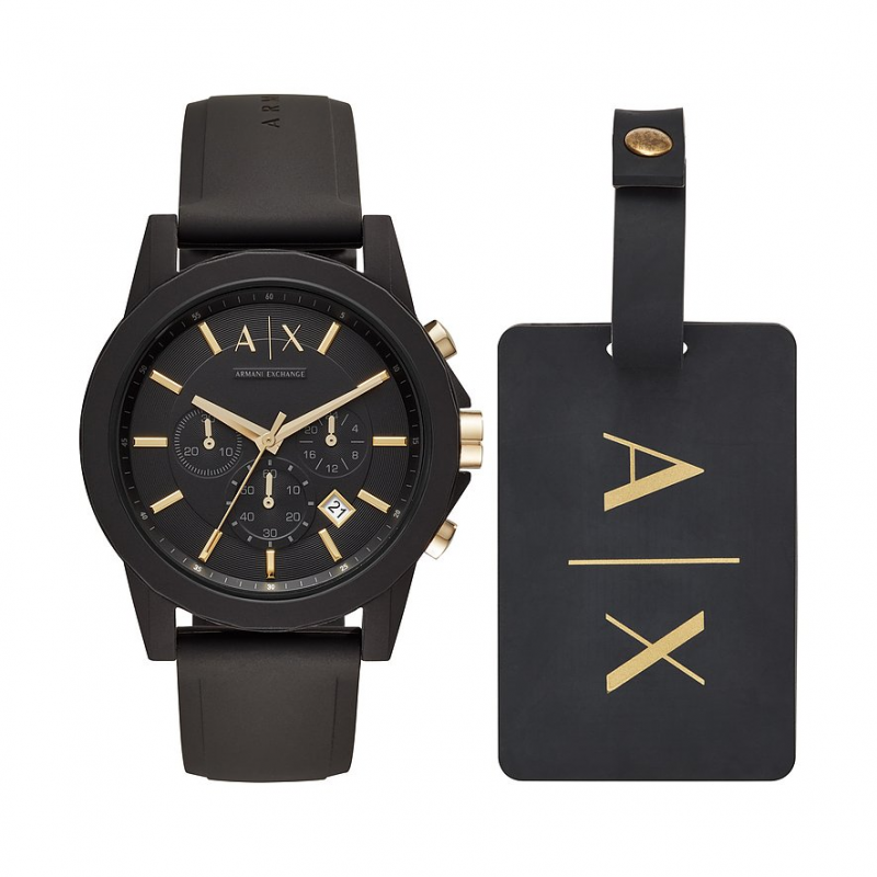 Armani Exchange Chronograph AX7105 Kautschuk – Bild 1 von 3