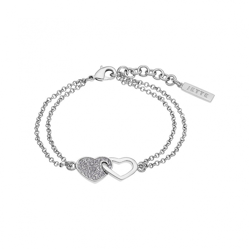 JETTE Armband LOVED 87369072 925er Silber rhodiniert – Bild 1 von 2