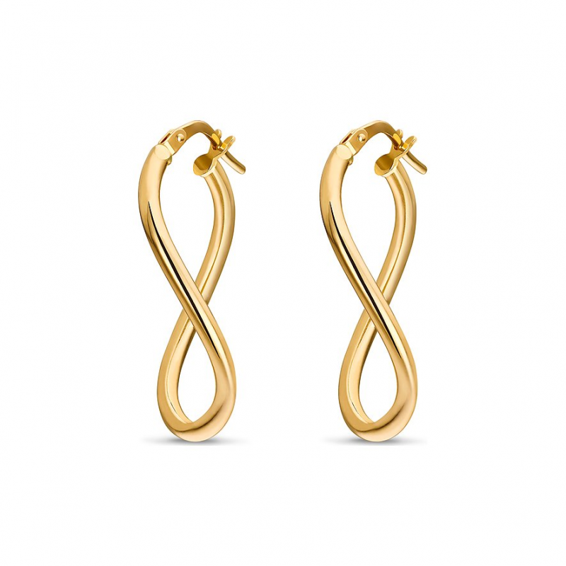 Valeria Creolen 87489035 375er Gelbgold – Bild 1 von 2