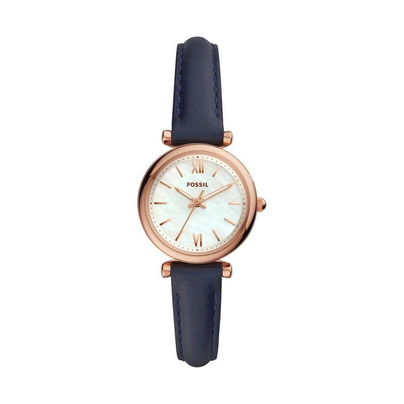 Fossil Damenuhr Carlie Mini ES4502 Edelstahl – Bild 1 von 3