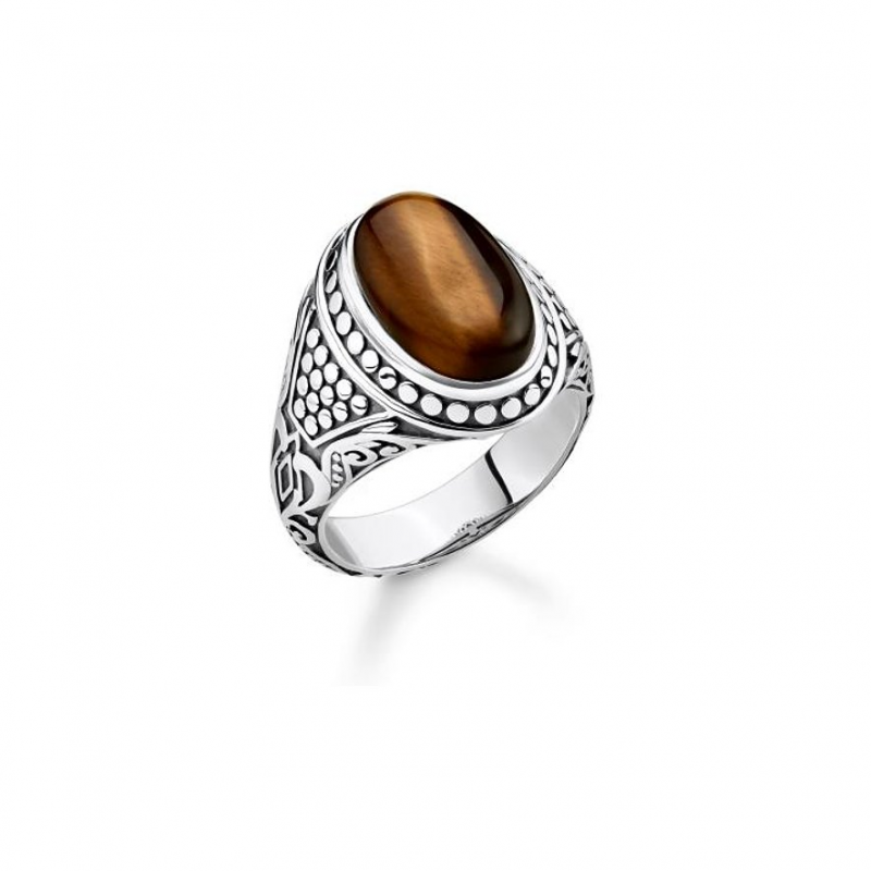 Thomas Sabo Herrenring TR2241-826-2-64 925er Silber