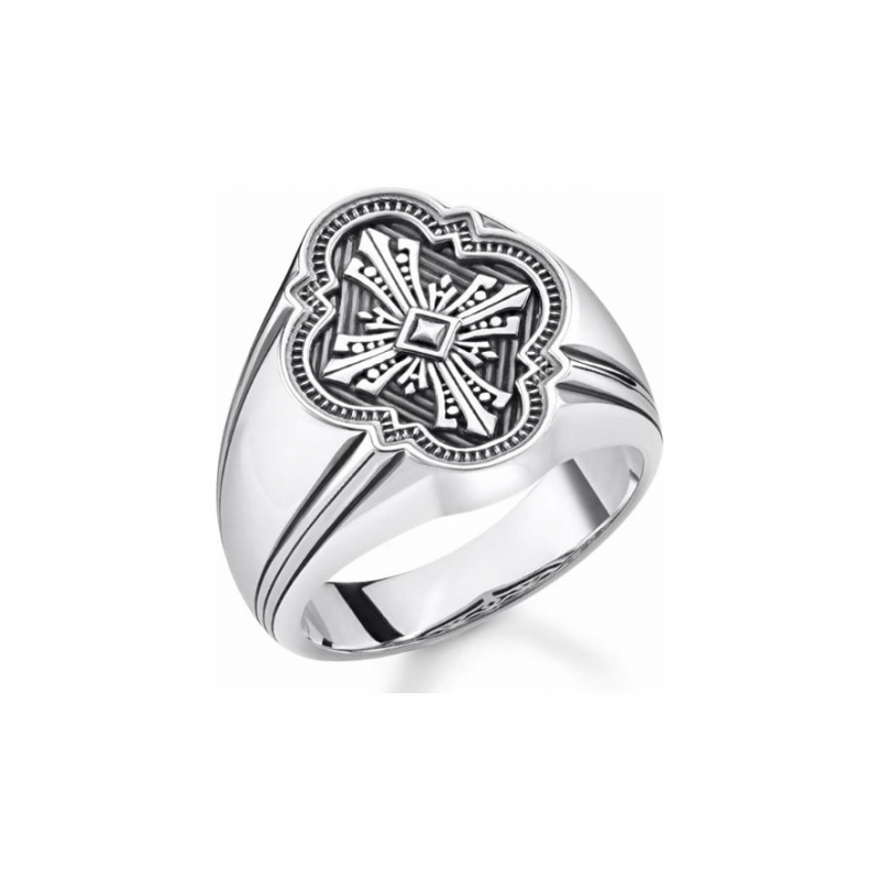 Thomas Sabo Herrenring TR2244-637-21-60 925er Silber
