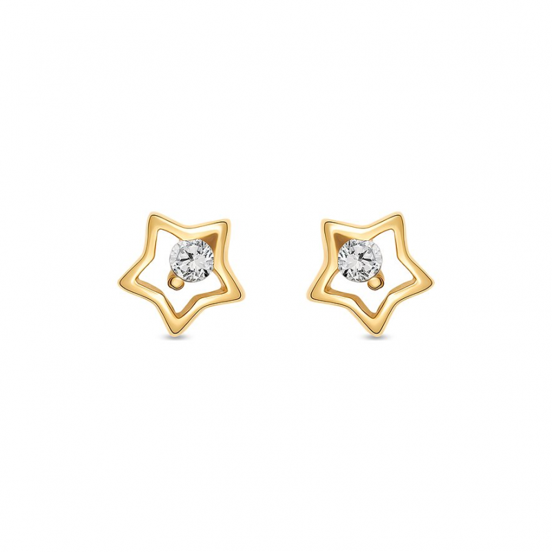 Valeria Ohrstecker 87683427 585er Gelbgold – Bild 1 von 2