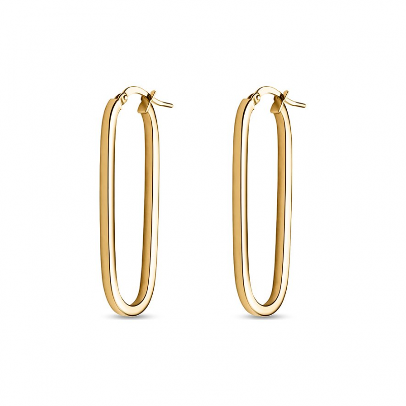Valeria Creolen 87748987 375er Gelbgold – Bild 1 von 2