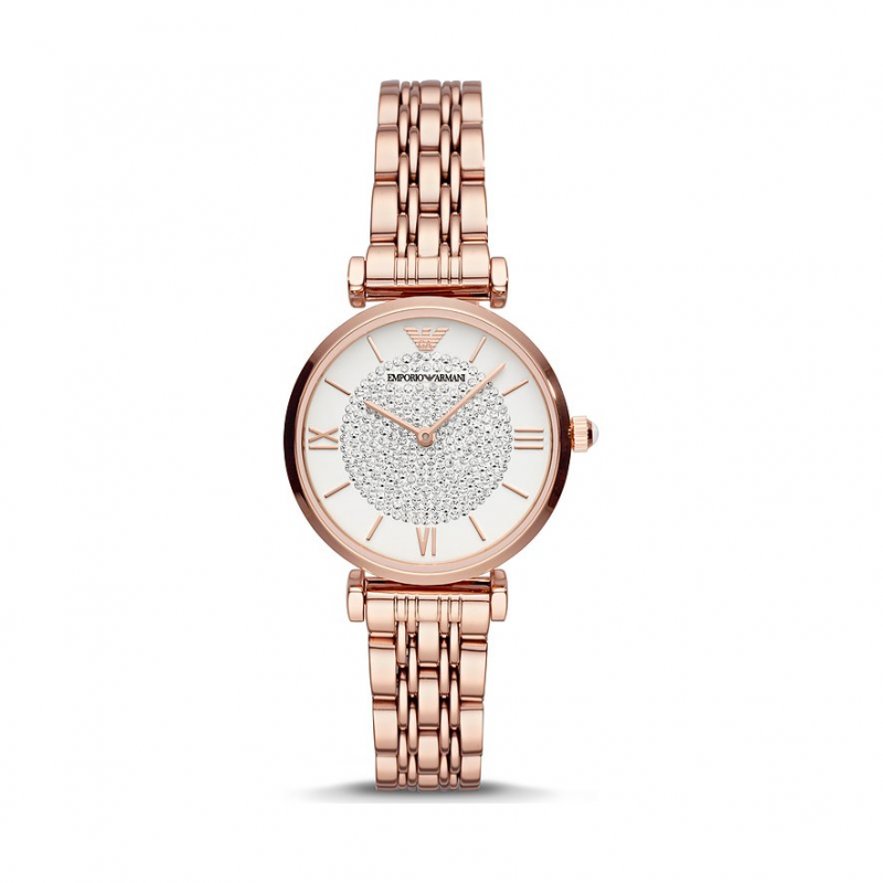 Emporio Armani Damenuhr AR11244 Edelstahl – Bild 1 von 3