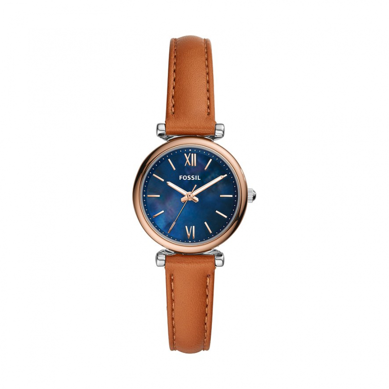 Fossil Damenuhr Carlie Mini ES4701 Edelstahl – Bild 1 von 2
