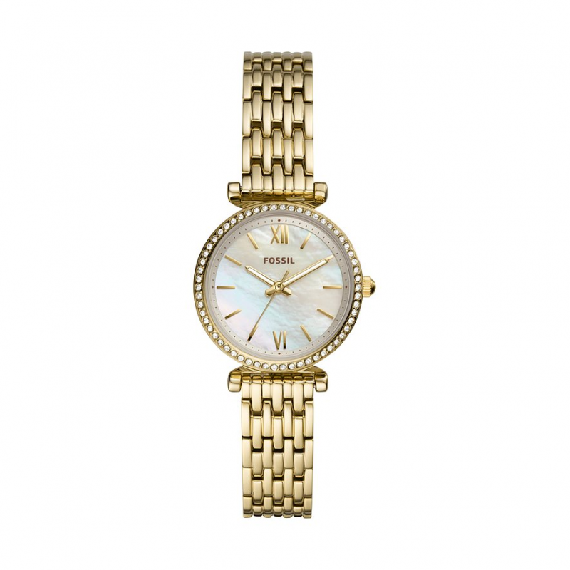 Fossil Damenuhr Carlie Mini ES4735 Edelstahl – Bild 1 von 3