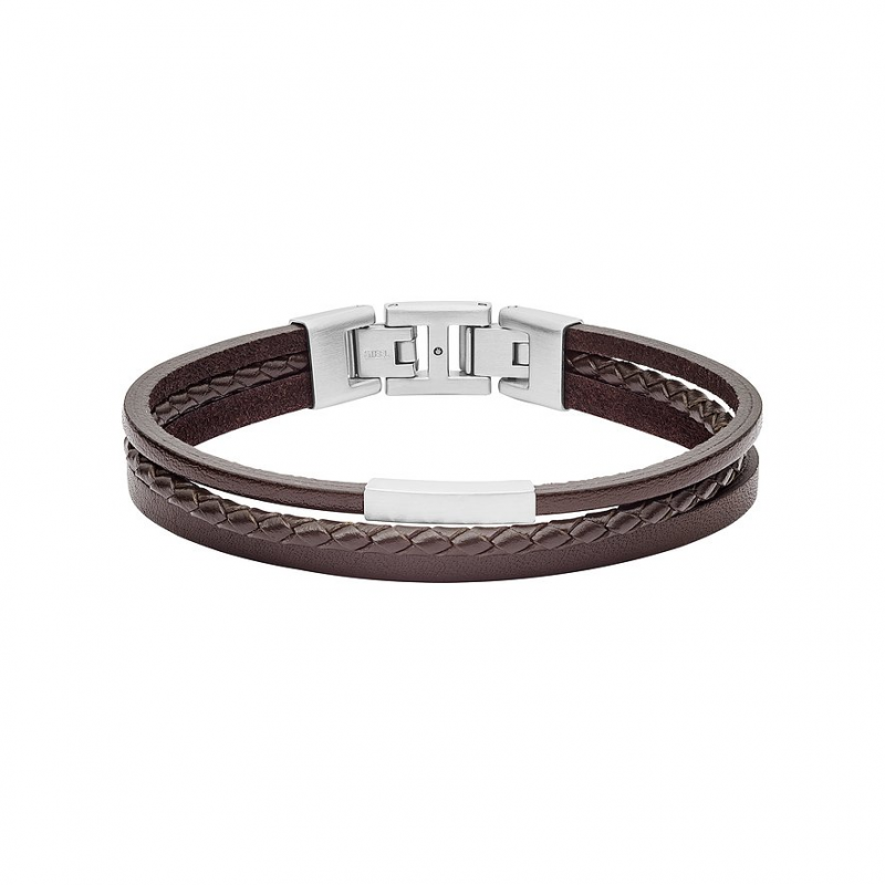 Fossil Armband JF03323040 Leder – Bild 1 von 2