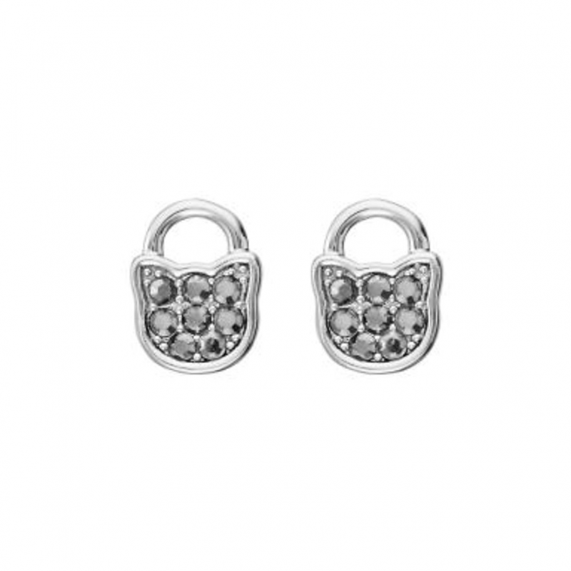 Karl Lagerfeld Ohrstecker 5512251 Messing, Titan