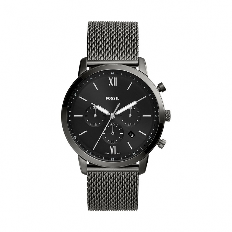Fossil Chronograph Neutra FS5699 Edelstahl – Bild 1 von 2