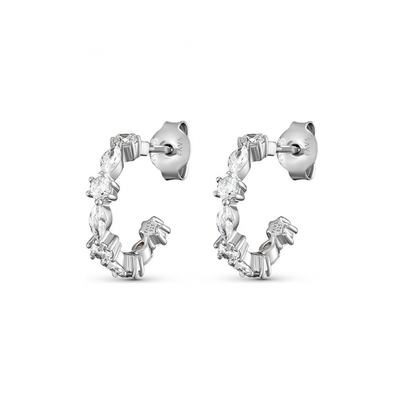 FAVS Ohrstecker 87957292 925er Silber – Bild 1 von 2