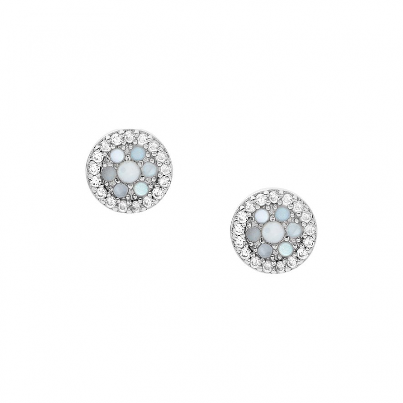 Fossil Ohrstecker STERLING SILVER JFS00518040 925er Silber – Bild 1 von 2