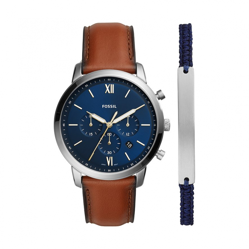 Fossil Uhren-Set Neutra FS5708SET – Bild 1 von 2
