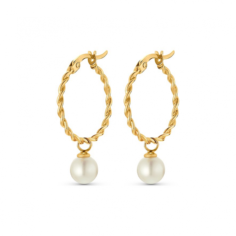 Valeria Creolen 88006453 375er Gelbgold – Bild 1 von 3