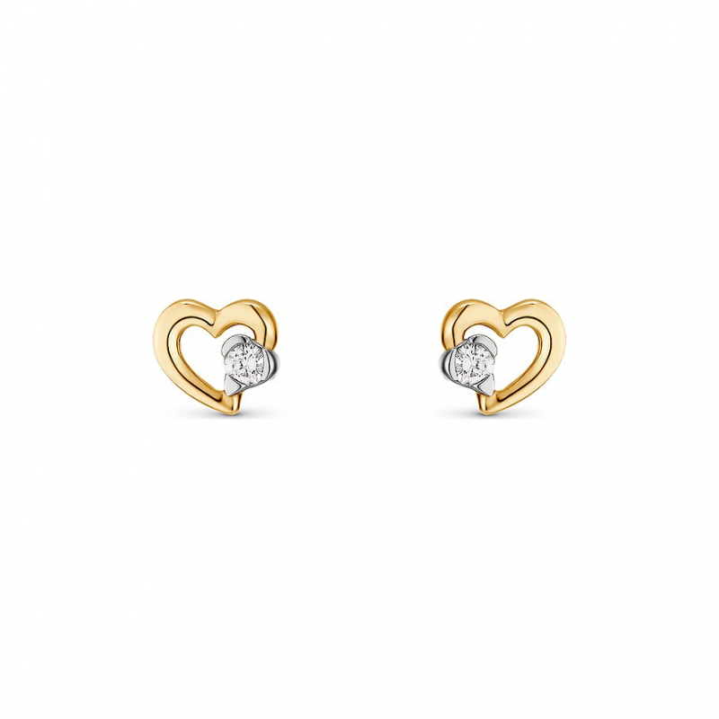 Valeria Ohrstecker 88032209 375er Gelbgold – Bild 1 von 2