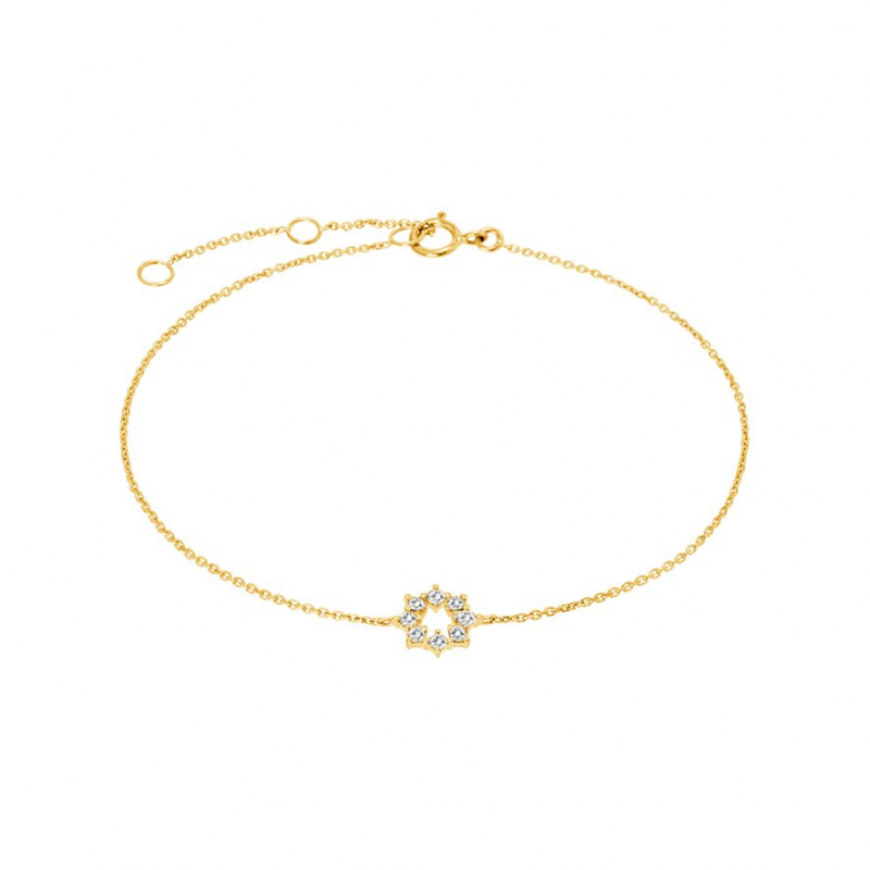 Valeria Armband 88034716 585er Gelbgold
