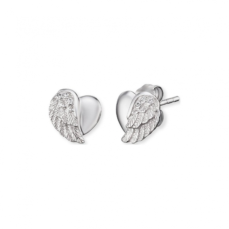 Engelsrufer Ohrstecker ERE-LILHEARTWING-ST 925er Silber – Bild 1 von 2