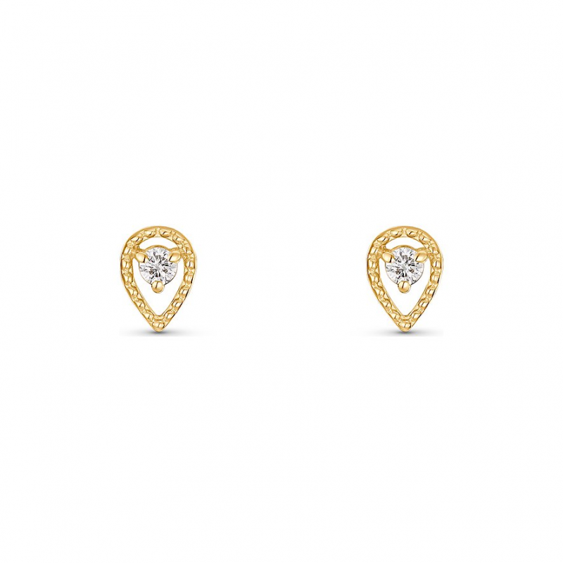 Valeria Ohrstecker 88072812 375er Gelbgold – Bild 1 von 2