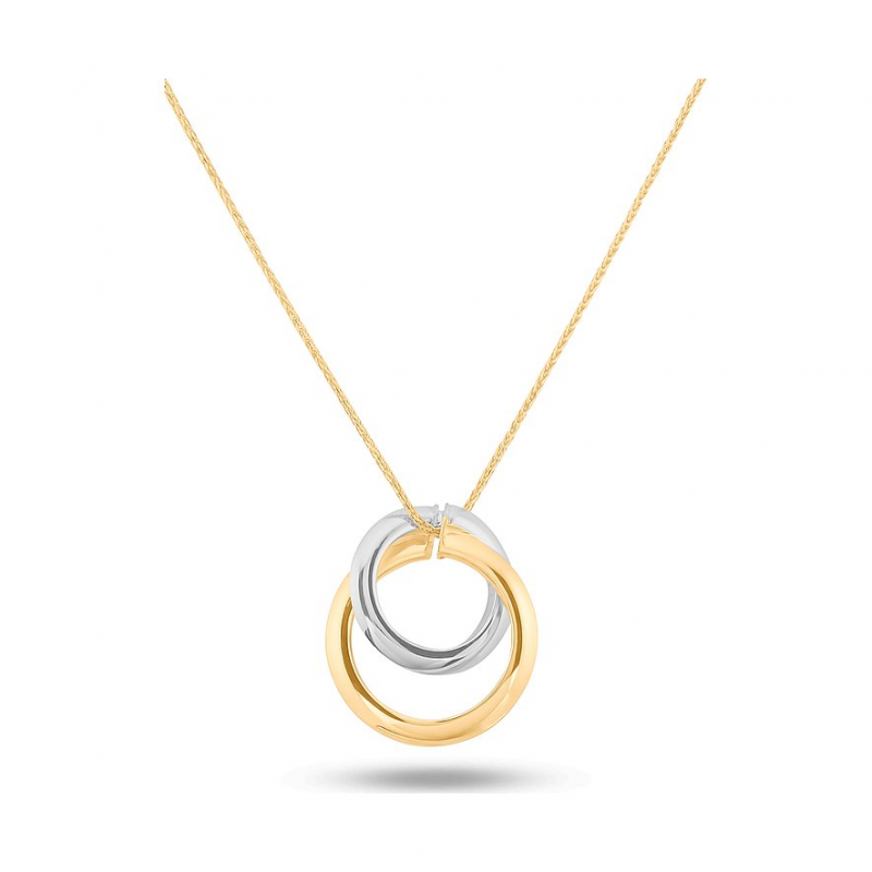 Valeria Kette 88078152 375er Gelbgold, 375er Weißgold – Bild 1 von 2