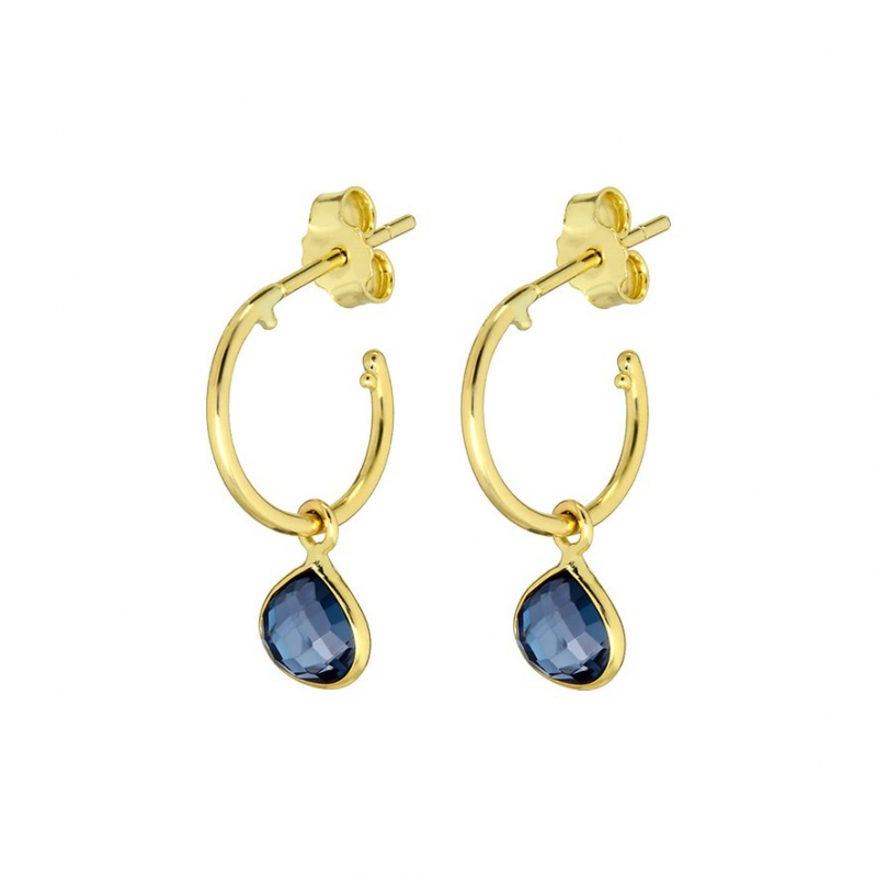 Valeria Creolen 88080289 375er Gelbgold – Bild 1 von 2