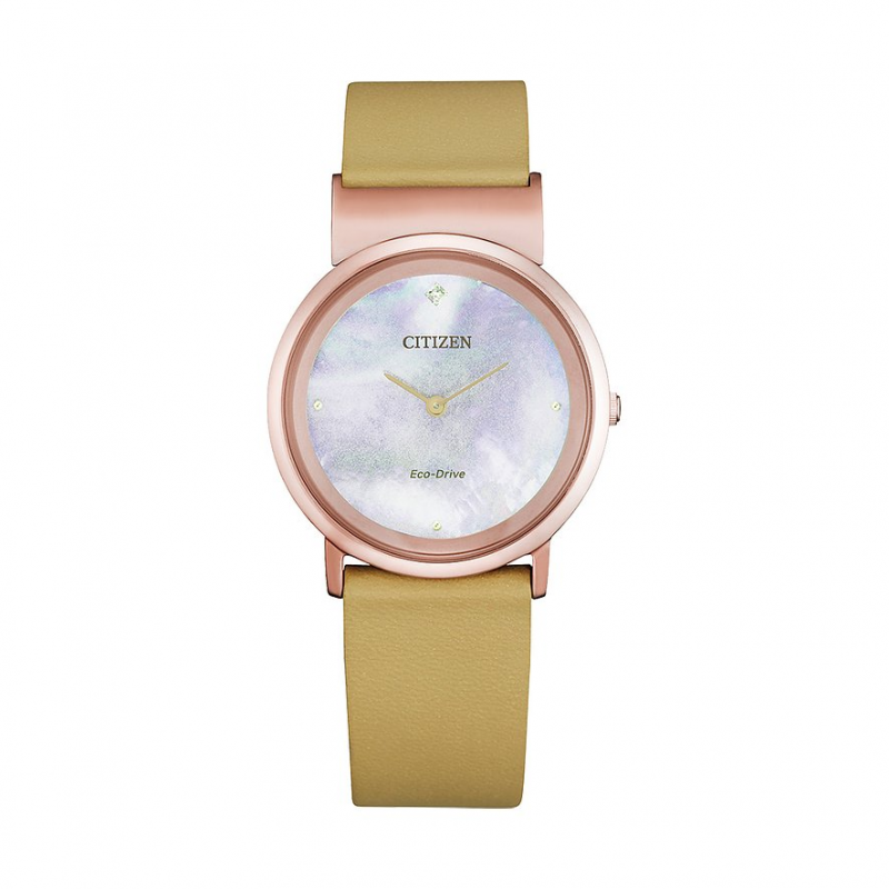 Citizen Damenuhr Elegant Eco-Drive EG7073-16Y Titan – Bild 1 von 3